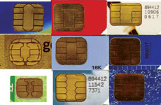 Figure 1. An assortment of smartcards.